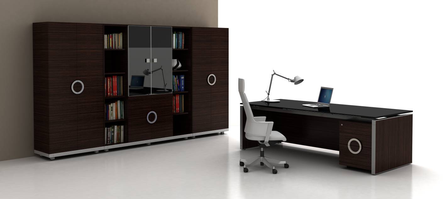 办公台|精品配套系列|办公安博网页版|融正配套系列大班台