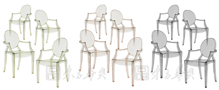 现代经典休闲椅|塑料休闲椅|办公安博网页版|幽灵椅|鬼椅，精灵椅，幽灵椅