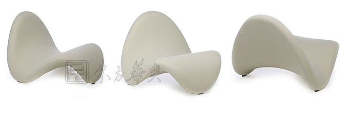 现代经典休闲椅|布面休闲椅|办公安博网页版|Pierre Paulin舌头休闲椅