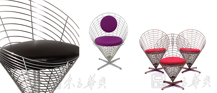 现代经典休闲椅|钢丝休闲椅|办公安博网页版|锥形椅|心形椅，锥形椅，钢丝椅，网椅