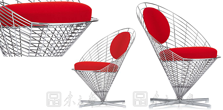 现代经典休闲椅|钢丝休闲椅|办公安博网页版|锥形椅|心形椅，锥形椅，钢丝椅，网椅