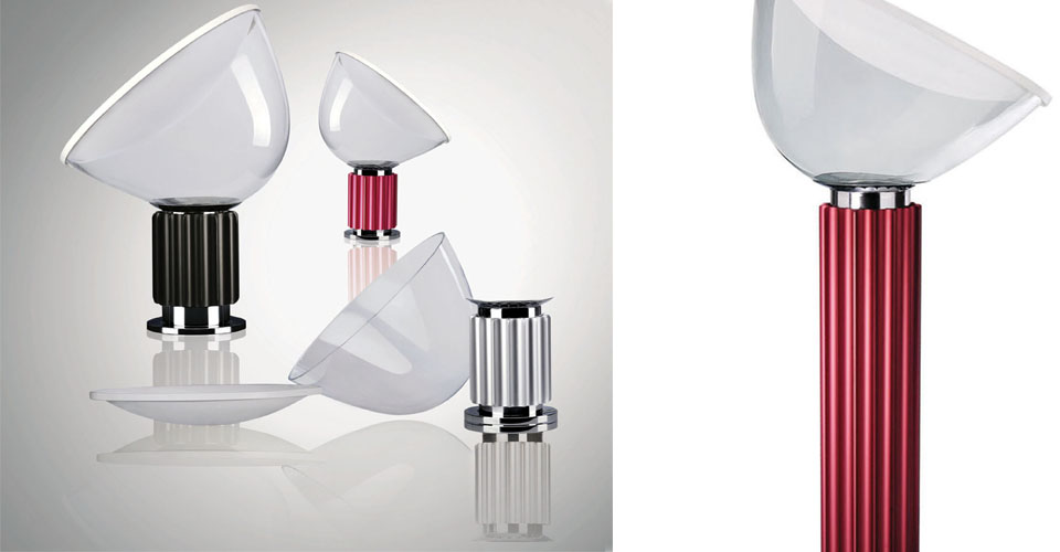 现代经典灯饰|落地灯|办公安博网页版|FLOS Taccia floor lamp玻璃落地灯