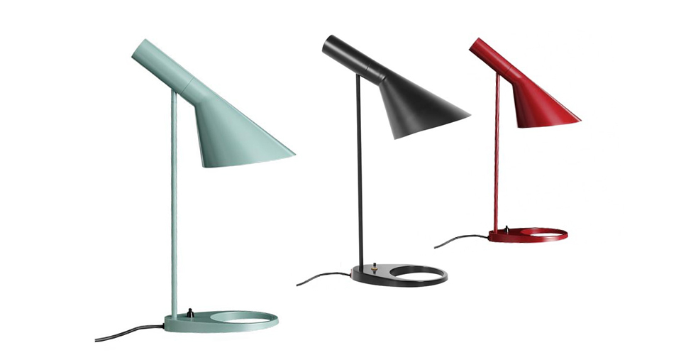 现代经典灯饰|台灯|办公安博网页版|AJ Table 现代五金台灯