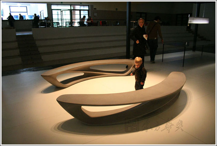 现代经典休闲椅|凳子|办公安博网页版|Amanda Levete流线型休闲凳