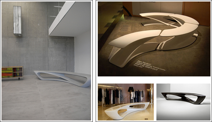 现代经典休闲椅|凳子|办公安博网页版|Amanda Levete流线型休闲凳