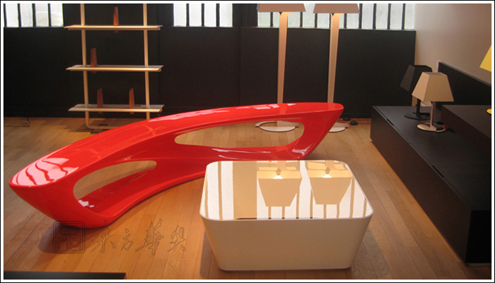 现代经典休闲椅|凳子|办公安博网页版|Amanda Levete流线型休闲凳