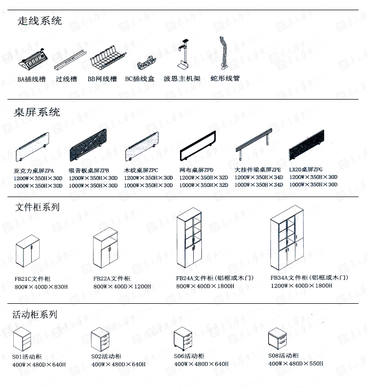 系统办公安博网页版|Bri|办公安博网页版|Bri柏瑞斯|现代时尚简约员工办公桌，职员桌，办公屏风