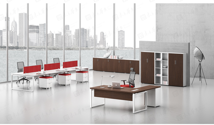 系统办公安博网页版|Cae|办公安博网页版|Cae凯撒|现代简约时尚高雅员工办公桌，职员桌，工作台